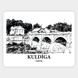 Kuldīga - Latvia Magnet
